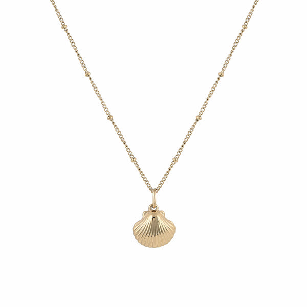 Nalu Jewels Gold Shell Necklace