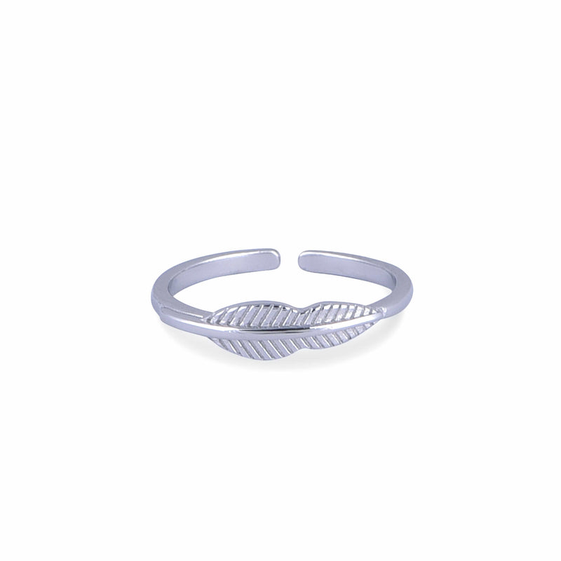Nalu Jewels Leaf Ring Adjustable