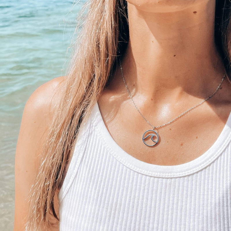 Nalu Jewels Ocean Wave Necklace